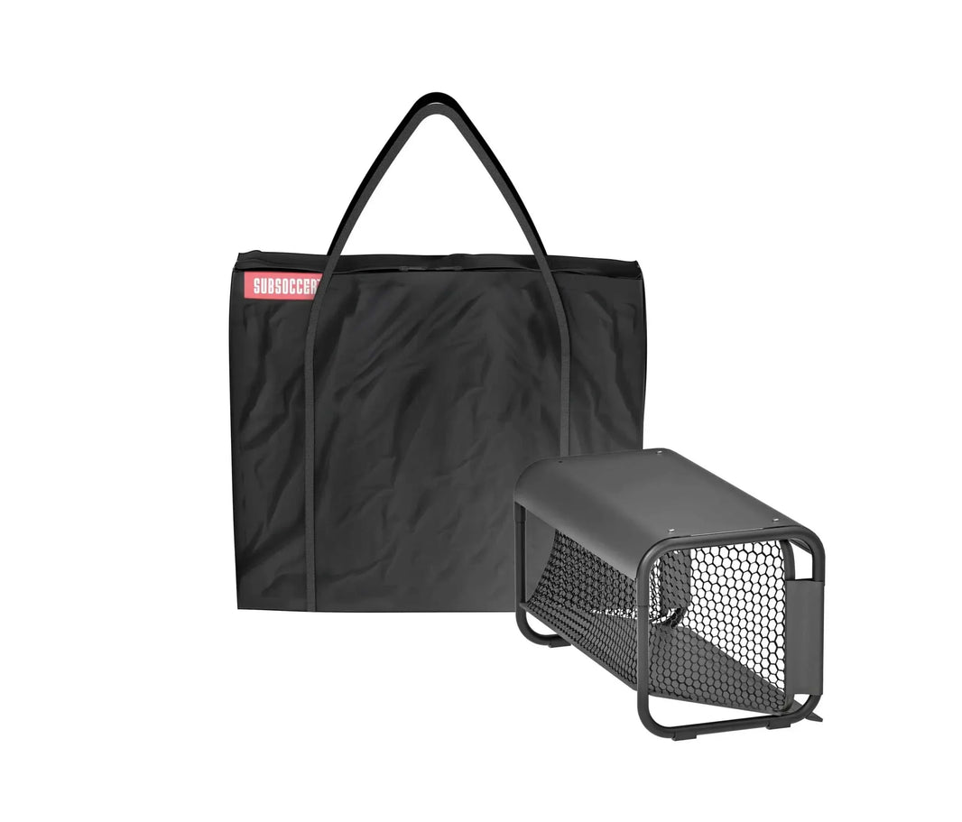 Subsoccer S3 Carry Set with black carrying bag and goal net accessory for 2025 model