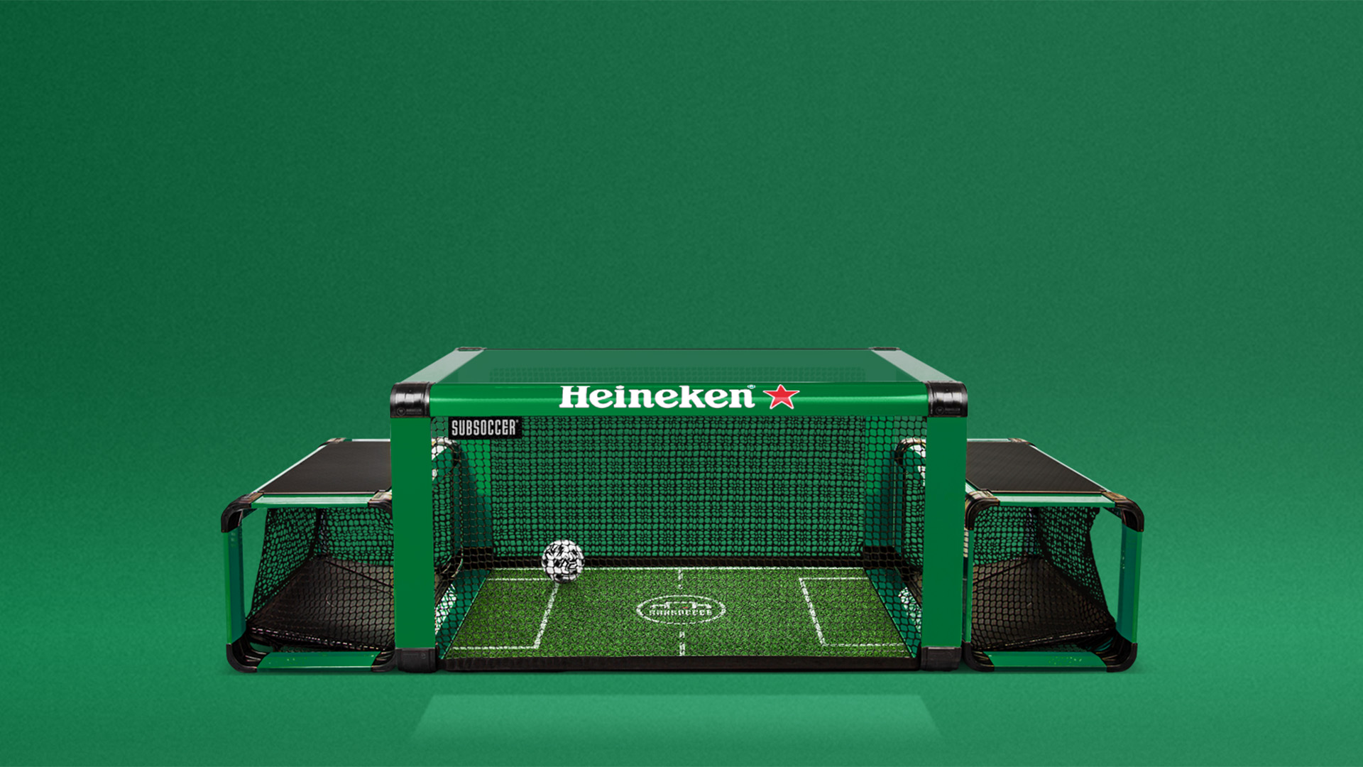 Heineken Subsoccer bolzbox tablefootball game